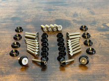 Load image into Gallery viewer, 1986-1993 Mustang Mustang Engine Bay Full Kit (Black Washers, Socket Cap Bolts)