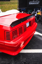 Load image into Gallery viewer, 79-93 Mustang Coupe/Convertible Ducktail Spoiler (Carbon Fiber)