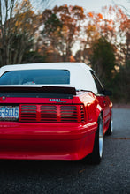 Load image into Gallery viewer, 79-93 Mustang Coupe/Convertible Ducktail Spoiler (Carbon Fiber)
