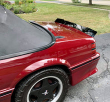 Load image into Gallery viewer, 79-93 Mustang Coupe/Convertible Center Cut Ducktail Spoiler (Beadless Version)
