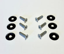 Load image into Gallery viewer, 1986-2004 Mustang Fender Bolt Hardware Kit (Flat Head Bolts)
