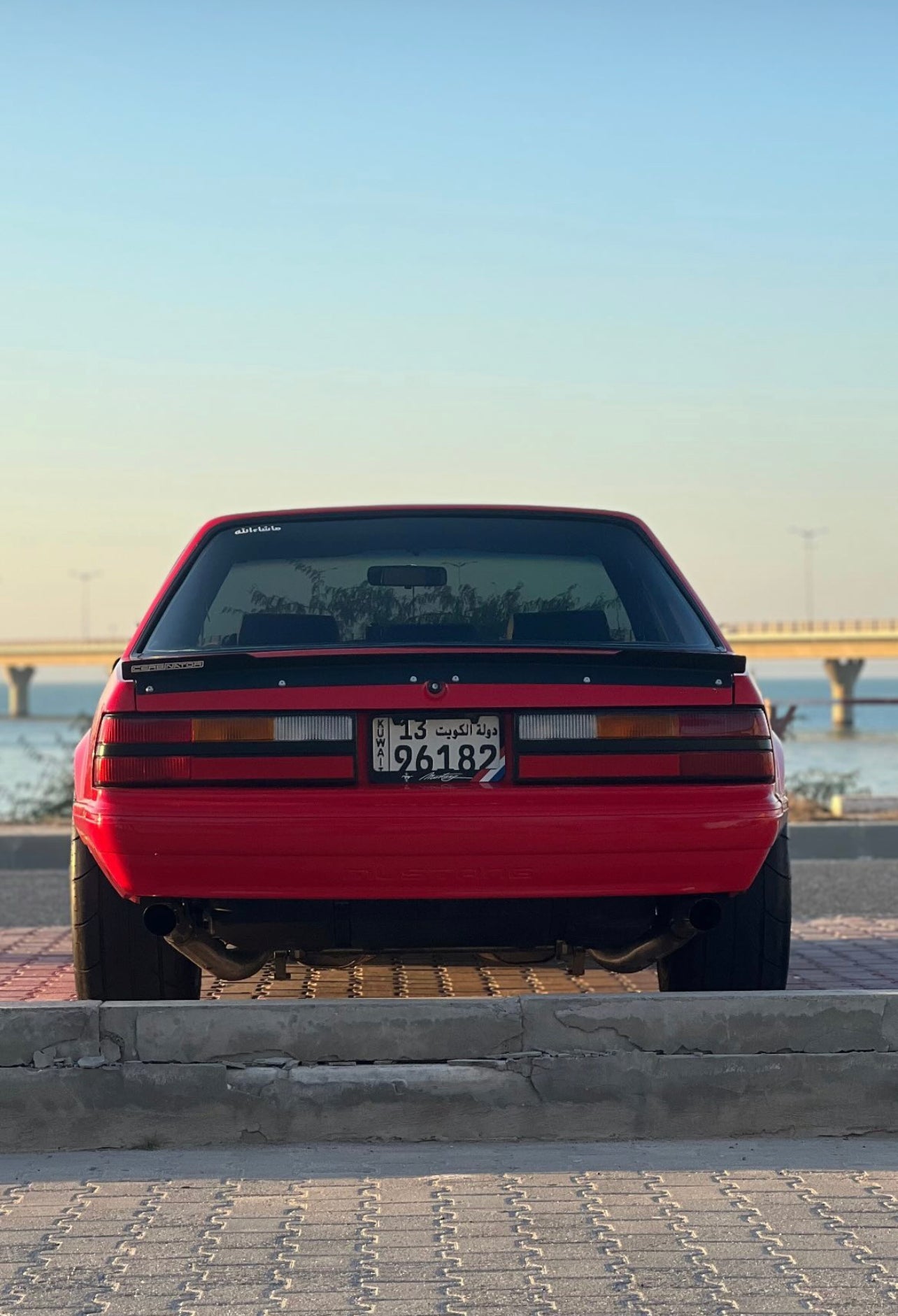 79-93 Mustang Coupe/Convertible Center Cut Ducktail Spoiler